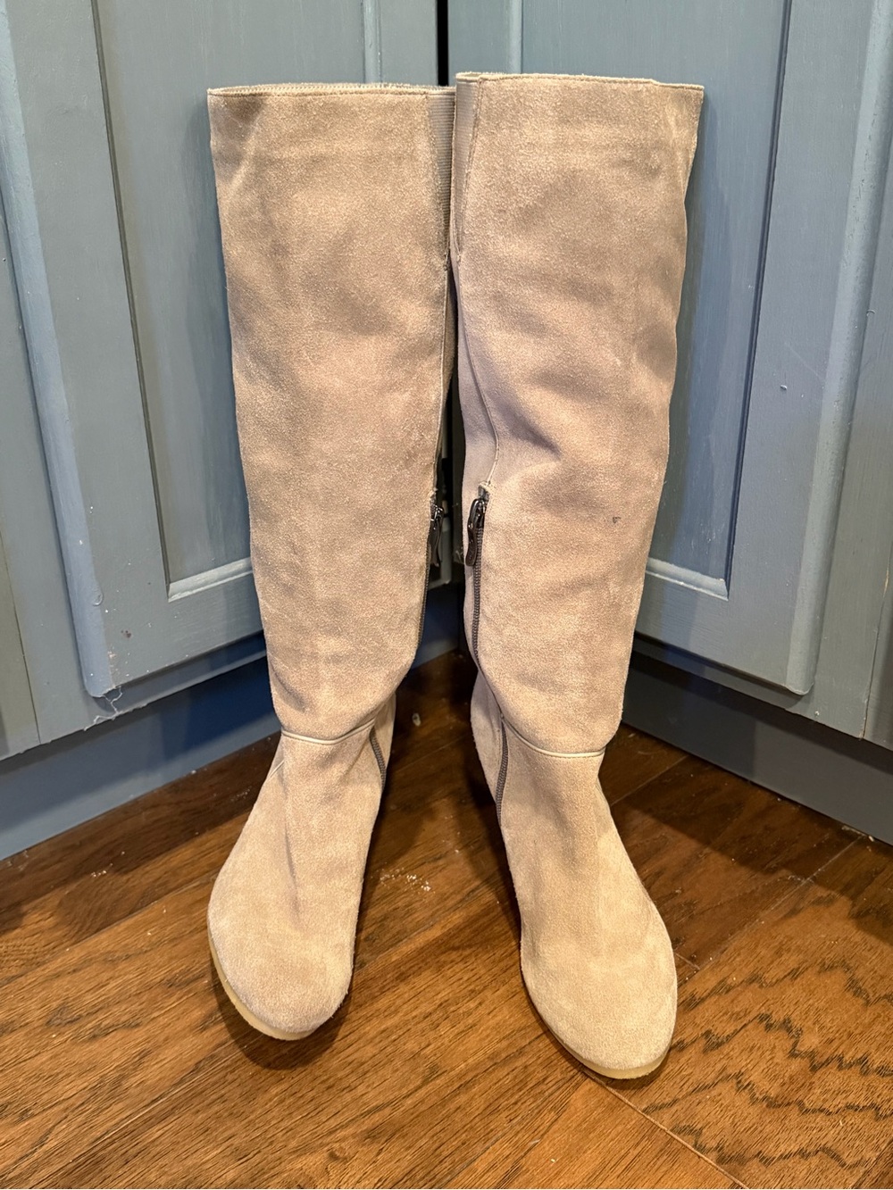 Ann Taylor Loft Women's Tall Suede Knee-High Boots measures like a 6